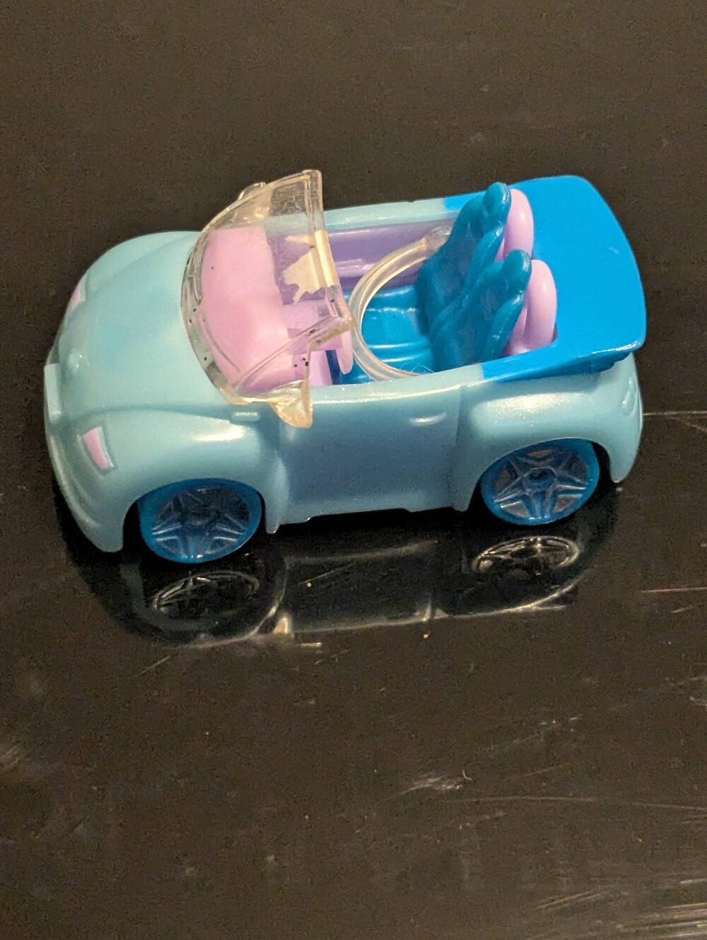 Polly Pocket Convertible #106 Blue And Pink 2007